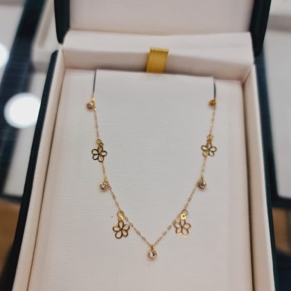 Cadena en Oro Italiano 750 de 18k  Largo 45 cm