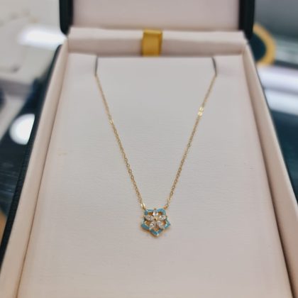 Cadena en Oro Italiano 750 de 18k  Largo 45 cm