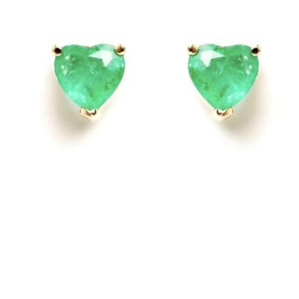 Aretes Esmeralda Colombiana